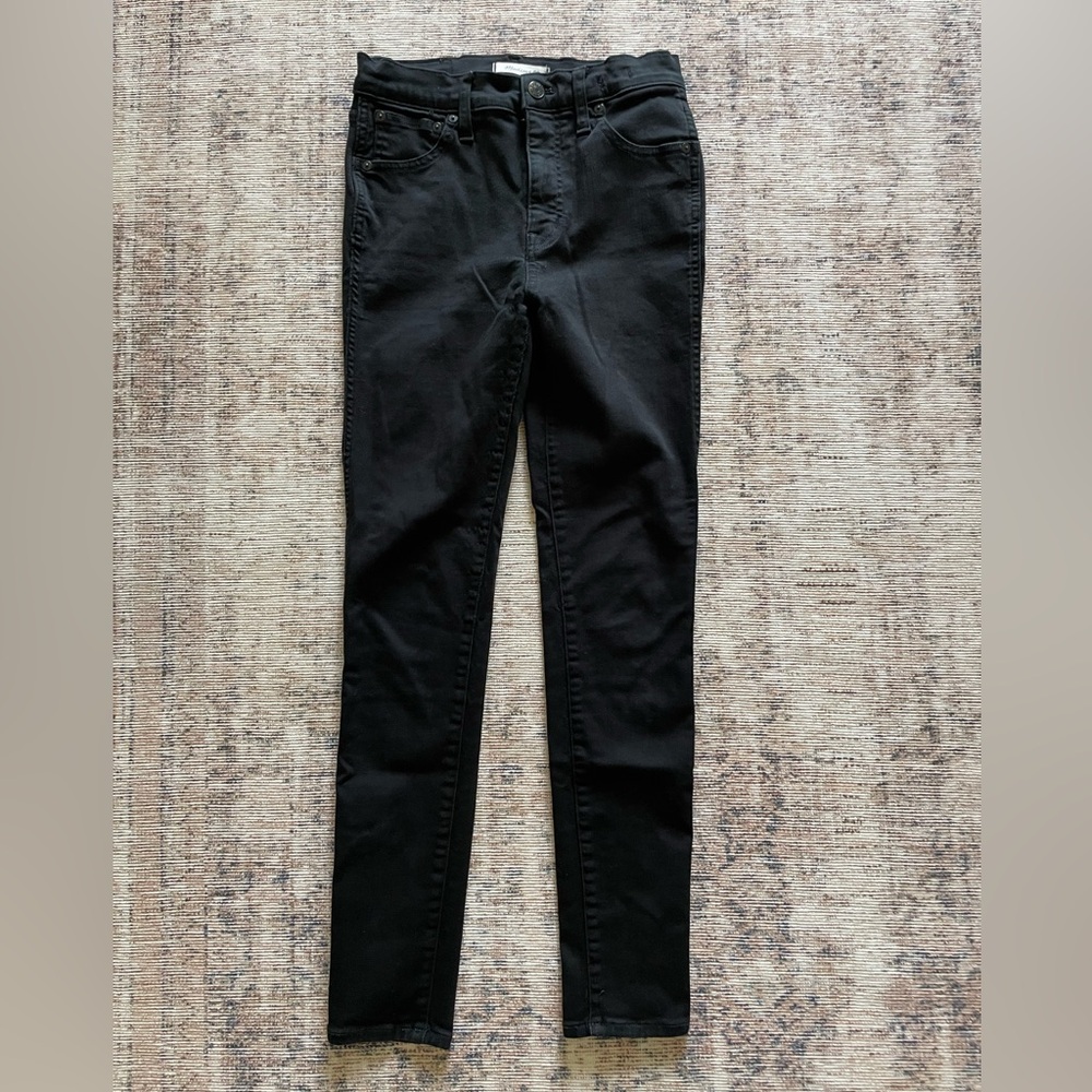 Madewell Black Skinny Jeans